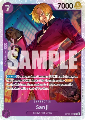 Sanji (OP09-065) (Reprint) — One Piece Card The Best Vol.2(PRB02)