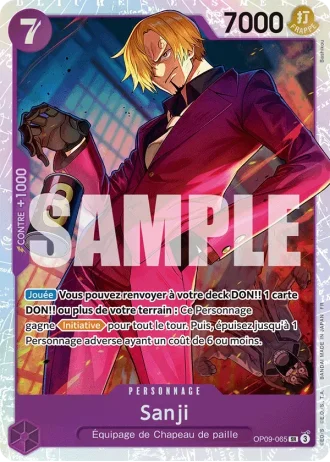 Sanji (OP09-065) (Reprint) — ONE PIECE CARD THE BEST vol.2 (PRB02)