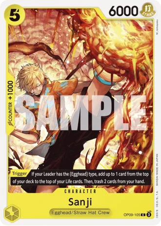 Sanji (OP09-105) — Emperors in the New World (OP09)
