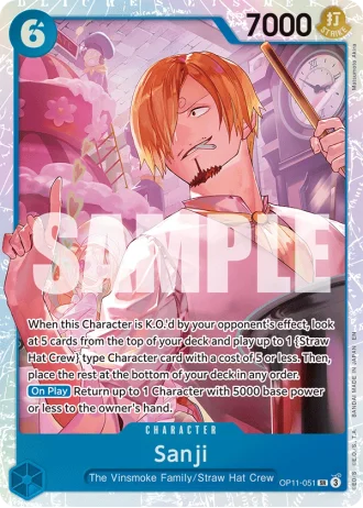 Sanji (OP11-051) — A Fist of Divine Speed (OP11)