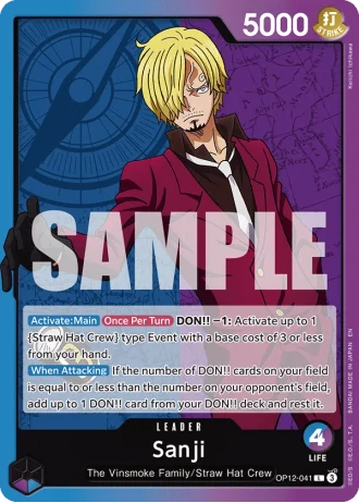 Sanji (OP12-041) — Legacy of the Master (OP12)