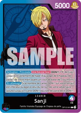 Sanji (OP12-041) — l'Héritage du Maître (OP12)