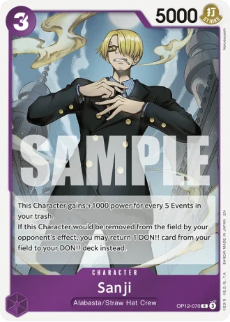 Sanji (OP12-070) — Legacy of the Master (OP12)