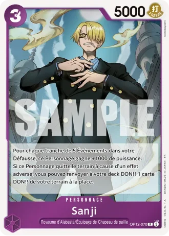 Sanji (OP12-070) — l'Héritage du Maître (OP12)