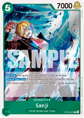 Sanji (OP13-027) — Carrying on His Will (OP13)