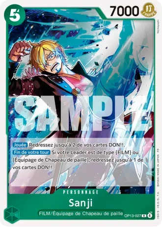 Sanji (OP13-027) — Successeurs (OP13)
