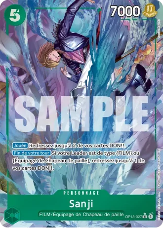 Sanji (OP13-027) (Alternative Art) — Successeurs (OP13)