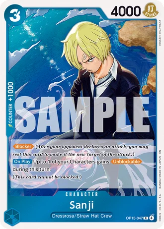 Sanji (OP15-047) — Adventure on Kami's Island (OP15-EB04)