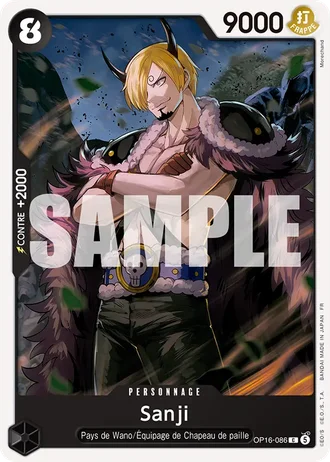 Sanji (OP16-086) — L'Heure de la Bataille Décisive (OP16)