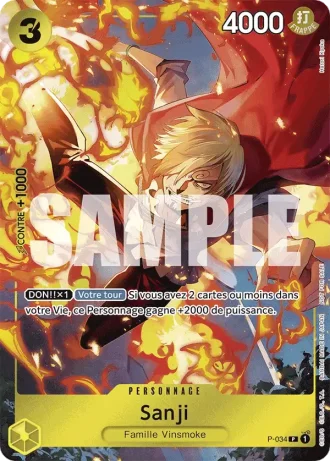 Sanji (P-034) — PROMO