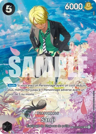 Sanji (ST14-003) (Special Rare) — Sang Royal (OP10)