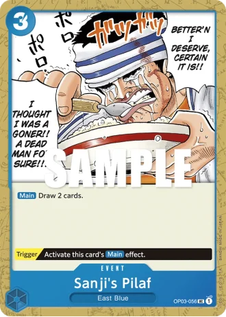 Sanji's Pilaf (OP03-056) — Pillars of Strength (OP03)