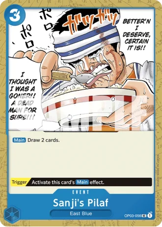 Sanji's Pilaf (OP03-056) (Reprint) — One Piece The Best (PRB01)