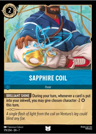 Sapphire Coil #179/204 — Archazia's Island