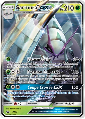 Sarmuraï GX SM62 — Soleil & Lune Promos