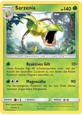 Sarzenia #15/214 — Kräfte im Einklang