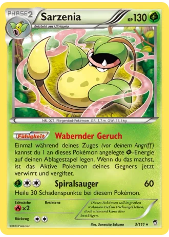Sarzenia #3/111 — Fliegende Fäuste