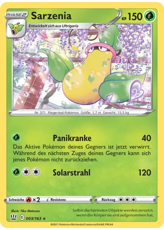 Sarzenia #3/163 — Kampfstile