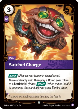 Satchel Charge #096/167 — Radiance
