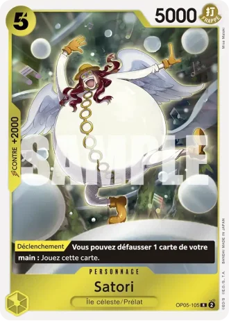 Satori (OP05-105) (Full Art) — ONE PIECE CARD THE BEST (PRB01)
