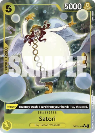 Satori (OP05-105) (Full Art) — One Piece The Best (PRB01)