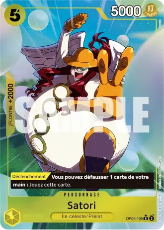 Satori (OP05-105) (Reprint) — ONE PIECE CARD THE BEST (PRB01)