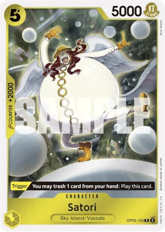 Satori (OP05-105) (Reprint) — One Piece The Best (PRB01)
