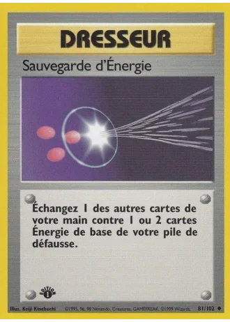 Sauvegarde d'Énergie #81/102 — Set de Base