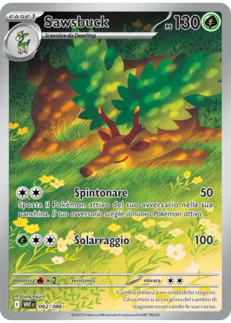 Sawsbuck #092/86 — Fuoco Bianco