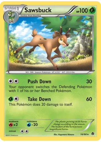 Sawsbuck #16/98 — Emerging Powers
