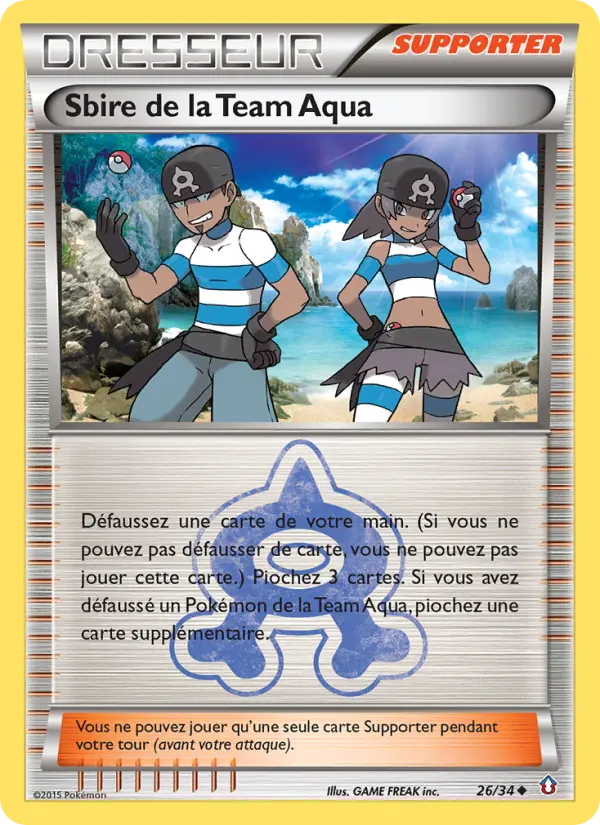 Sbire de la Team Aqua #26 — Double Danger