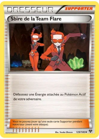 Sbire de la Team Flare #129/146 — XY