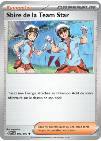 Sbire de la Team Star #195/198 — Écarlate et Violet