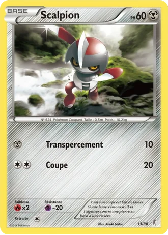 Scalpion #13 — XY Kit du dresseur (Scalproie)