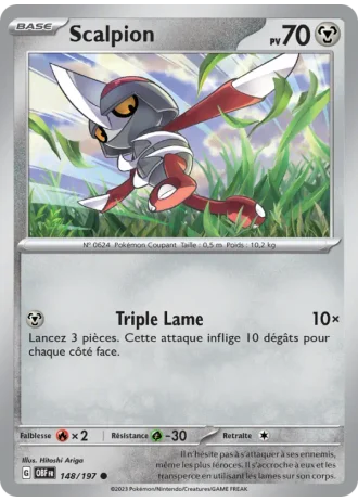 Scalpion #148/197 — Flammes Obsidiennes
