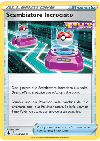 Scambiatore Incrociato #230 — Colpo Fusione