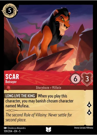 Scar - Betrayer #109/204 — Shimmering Skies