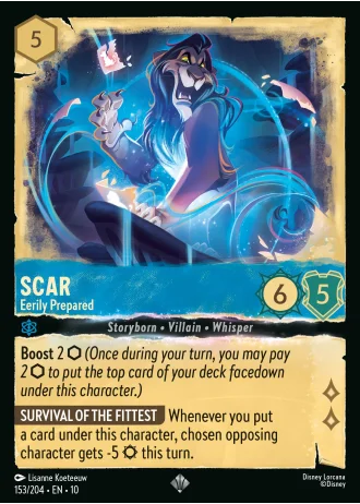 Scar - Eerily Prepared #153/204 — Whispers in the Well