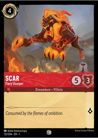 Scar - Fiery Usurper #122/204 — The First Chapter