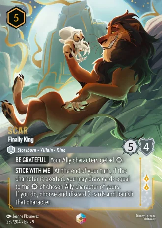 Scar - Finally King #239/204 — Fabled