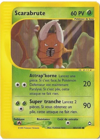 Scarabrute #101/147 — Aquapolis