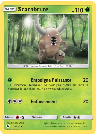Scarabrute #4/214 — Tonnerre Perdu
