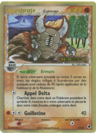 Scarabrute #9/101 — EX Île des Dragons