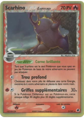 Scarhino #3 — EX Île des Dragons