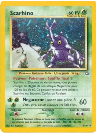 Scarhino #6/111 — Neo Genesis