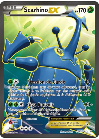 Scarhino EX #105 — Poings Furieux