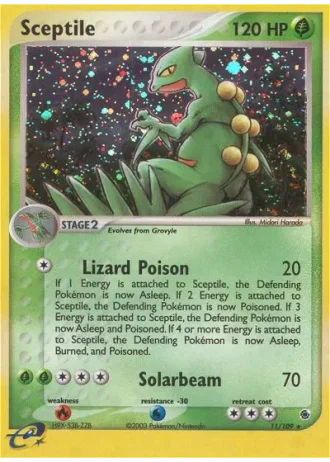 Sceptile #11 — Ruby & Sapphire