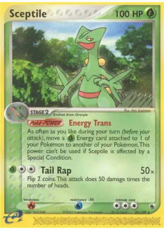 Sceptile #20/109 — Ruby & Sapphire