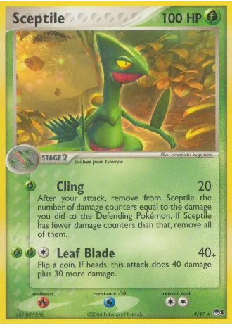 Sceptile #4 — POP Series 1