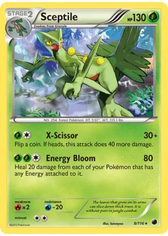 Sceptile #8 — Plasma Freeze